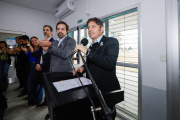 Kicillof visitó Junín, inauguró obras y pidió “ponerle un freno a Milei” en las urnas