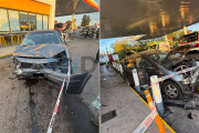 Perdió el control del auto y provocó una tragedia en una estación de servicio de San Fernando