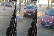 Robó un auto en Caseros y se subió a la vereda cuando escapaba, pero no mató a nadie