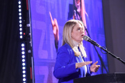 Magario: “La única forma de decirle basta a Milei es yendo a votar el 7 de septiembre”