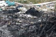 Mar del Plata: Lo mataron de un golpe en la cabeza y después lo prendieron fuego