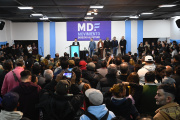 Kicillof, desafiante: “No nos van a ver ni un segundo arrodillados ante el gobierno de Milei”