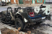 ¿Ataque quemacoche o mensaje mafioso? Le incendiaron la camioneta a Marcos Rojo