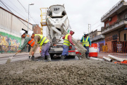 Avanza en San Martín la obra de repavimentación de Ruta 4