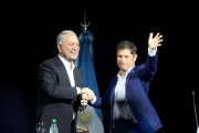 Alak presentó junto a Fuerza Patria la boleta electoral con el lema "Sigamos con obras"