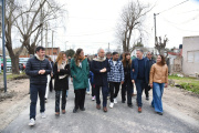 La Plata: los candidatos de Fuerza Patria iniciaron la maratón de obras
