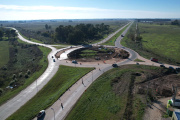 Atraviesa 11 municipios: avanza el mejoramiento integral de la Ruta 6