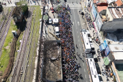 Peregrinación a Luján 2025: miles de fieles caminaron y rigen cortes de tránsito hasta el domingo