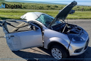 Tragedia en la Ruta 11: Murió un bebé al chocar el auto que manejaba su madre