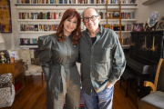 Cristina Kirchner recibió al cantautor cubano Silvio Rodríguez en su casa de San José 1111