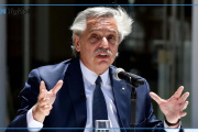 Alberto Fernández dijo que “la deuda de Macri y Milei” equivale a la reconstrucción de Gaza