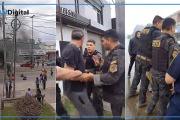 Dos sujetos detenidos por amenazas y disturbios en la Delegación de Olmos