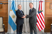 Santilli recibió al embajador Lamelas: “Relación de alto nivel con EE UU”