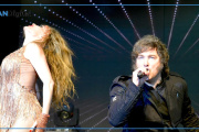 Milei cantó “El Rock del Gato” junto a Fátima Florez