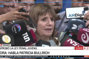 Bullrich y la baja de edad de imputabilidad: “El kirchnerismo le dio la espalda a esta ley”