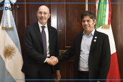 Cooperación bilateral: Kicillof se reunió con el embajador de Italia