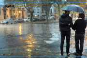 Alerta naranja en La Plata por tormentas fuertes: ráfagas, granizo y actividad eléctrica