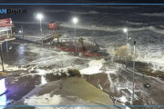 Ciclón extratropical golpeó fuerte en la Costa Atlántica bonaerense: olas gigantes y destrozos