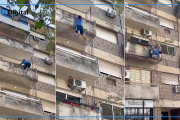 Conmoción en Rosario: Cayó de un cuarto piso y sobrevivió al impactar con un patrullero