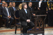 Milei encabezó el Tedeum del 25 de Mayo y dejó una postal en la Catedral