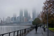 Clima en Buenos Aires: niebla al amanecer y temperaturas que superan los 17°