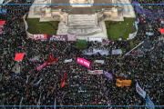Bullrich minimizó la marcha del “partido feminista” y dijo que bajaron los femicidios