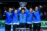 El equipo argentino campeón de la Copa Davis vuelve a reunirse por única vez