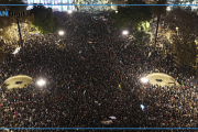 Histórica y multitudinaria “Misa Ricotera” en Plaza de Mayo para despedir al Indio Solari