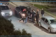 Lo empujaron en medio de una discusión de tránsito y terminó atropellado por un auto en Mar del Plata
