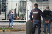 Atacaron el Concejo Deliberante de Berisso con una molotov y hubo un detenido