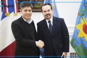 Kicillof se reunió con el embajador de Francia para fortalecer la cooperación