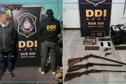 Allanamiento por material de abuso infantil en Benito Juárez acaba con un detenido y un arsenal secuestrado