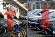 Autos a la baja y motos al frente: la fuerte disparidad de los patentamientos en junio