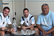 Dibu Martínez y Messi activaron las cábalas antes de Cabo Verde: del look patrio al “mate sagrado”