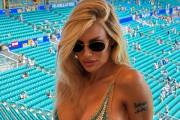 Luciana Salazar y Marta Fort, las figuras que coparon las tribunas en Miami