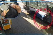 Indignación en González Catán: colectivero arrancó antes, arrastró a jubilada y la dejó tirada