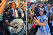 El alcalde de Kansas City se metió en el banderazo y sorprendió a los hinchas