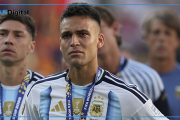 Sin minutos en la final: la bronca de Lautaro Martínez por quedarse en el banco ante España