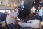 Brutal golpiza en Mar del Plata: acusaron a un joven de robar, quiso escapar en colectivo y fue golpeado por varios pasajeros