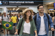 Los viajes de argentinos al exterior cayeron un 22% durante el primer mes de invierno