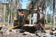 Reactivaron las obras en el Parque Saavedra de La Plata: cortes y desvíos