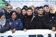 Kicillof participó de la peregrinación por San Cayetano: “Milei, dejá de pegarle a la Argentina”