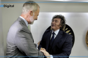 “¿Qué placer verlo, Su Majestad?”: el efusivo saludo de Javier Milei al rey Felipe VI de España