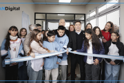 La Plata: Kicillof y Alak inauguraron la ampliación de la Escuela Primaria N°41 en San Carlos