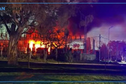 Extrema tensión y apagón por el incendio de una subestación eléctrica en La Plata