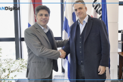 Kicillof se reunió con Yamandú Orsi en Uruguay y afianza su proyección regional