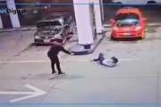 La Matanza: una policía baleó a un motochorro para frustrar el robo en una estación de servicio