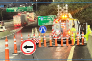Corte de tránsito por obras relacionadas al Puente Labruna