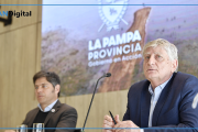 Kicillof y Ziliotto firmaron un acuerdo contra El Niño en La Pampa