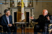 León VIX en Argentina: primer encuentro de Jorge Macri con el nuevo nuncio apostólico